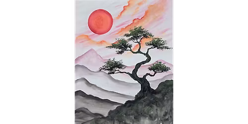 Bonsai at Dawn - Paint and Sip in Tyler | Classpop!\u2122