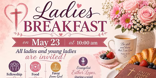 Ladies Breakfast: Fellowship, Food & Favor