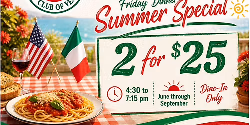 Friday Night Dinner Summer Special
