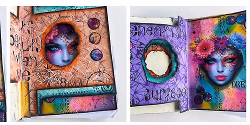 LIFE REVEALS - ART JOURNAL PAGES - SUNDAY CLASS
