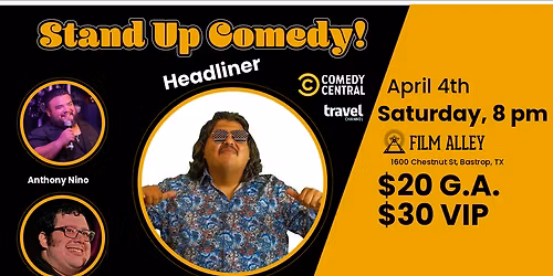 Mario Salazar at Off the Hook Comedy Club