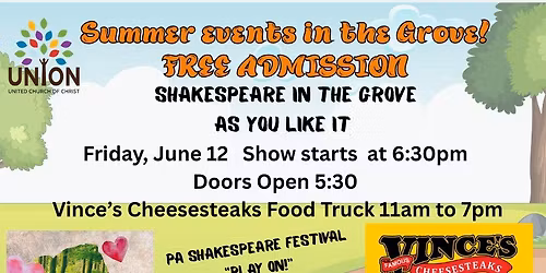 Shakespeare in the Grove