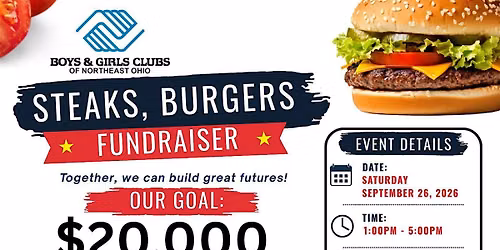 Steaks & Burgers Fundraiser