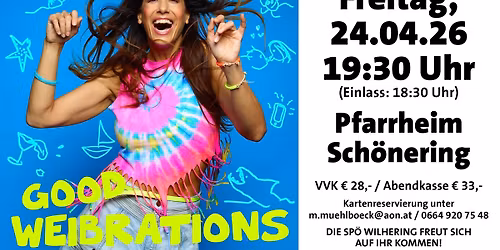 Kabarett Nina Hartmann "Good Weibrations"