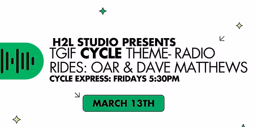 TGIF: Cycle Express Radio Rides: OAR & Dave \ud83d\udcfb \ud83c\udfb6