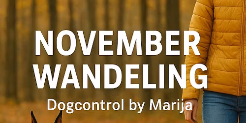 Gratis november wandeling