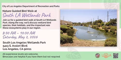 South LA Wetlands Bird Walk