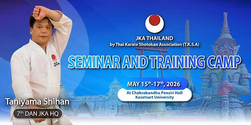 JKA Thailand Seminar and Training Camp 2026