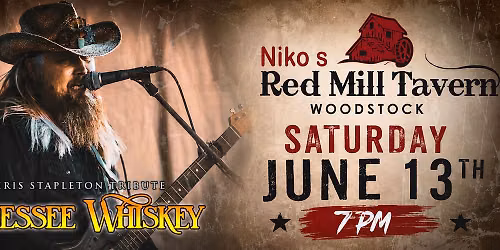 Chris Stapleton Tribute Tennessee Whiskey LIVE at NIKOS RED MILL