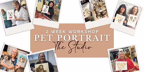 2-Week Pet Portrait Watercolor Workshop with Pet Portrait Artist of the Year | Portsmouth