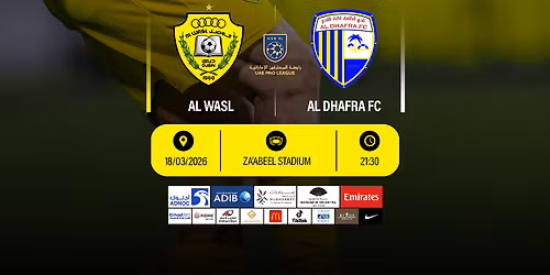 Al Wasl FC vs Al Dhafra FC