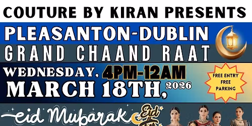 Pleasanton-Dublin Grand Chaand Raat