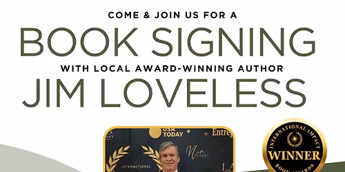 JIM LOVELESS BOOK SIGNING