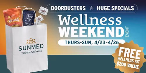 \ud83c\udf89 Sunmed Wellness Weekend! \ud83c\udf89