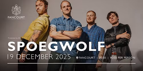 Spoegwolf Live in George