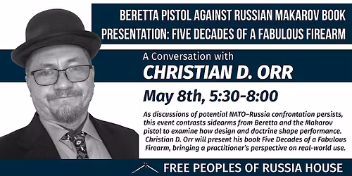 Beretta Pistol Against Russian Makarov - Book Presentation