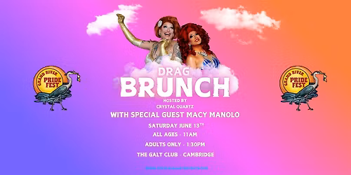 Drag Brunch with Macy Manolo and Crystal Quartz