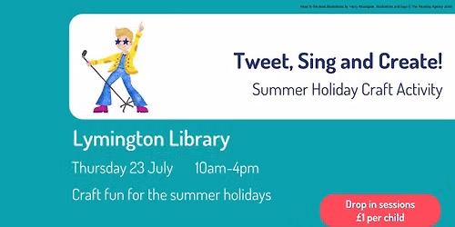 Tweet, Sing and Create!