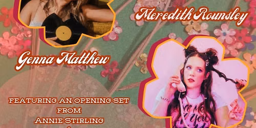 Flowerama House RVA Presents: Genna Matthew, Erin Lunsford, Meredith Rounsley
