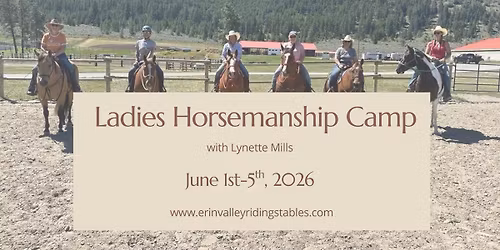 Ladies Horsemanship Camp