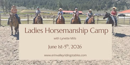 Ladies Horsemanship Camp