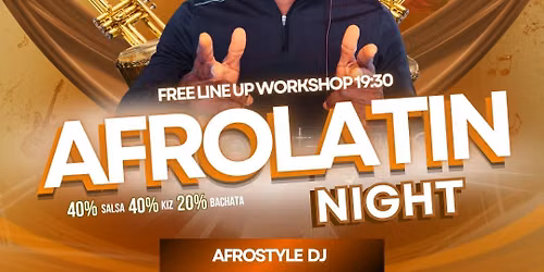 AFRO LATIN NIGHT \u2013 LEEUWARDEN