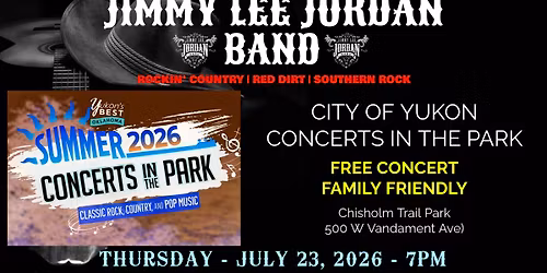 JLJB @ YUKON'S CONCERTS IN THE PARK