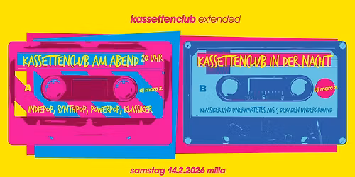 kassettenclub 2026 (extended version)