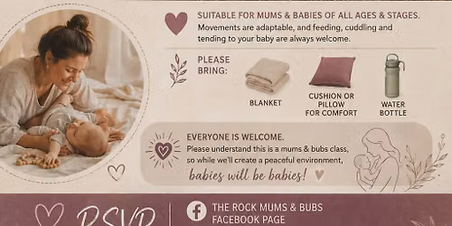 Mums nd bubs yoga and sound bath 