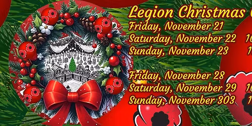 Legion Christmas Crafts Market