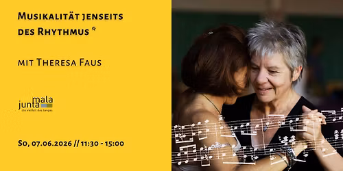 Musikalit\u00e4t jenseits des Rhythmus * - mit Theresa Faus