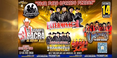 Los Perrones del Corrido @ Leonardos HP