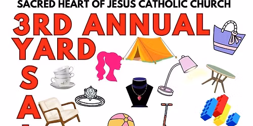 3rd Annual Yard Sale