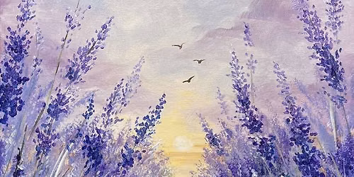 Paint and Sip Event: Lavender Breeze