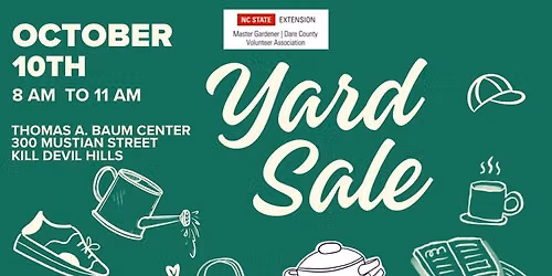 Yard Sale Fall 2026!