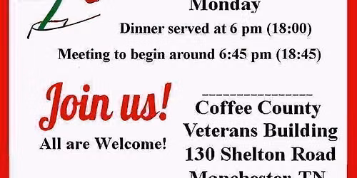 VFW Post 10904, August Monthly Meeting
