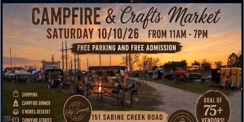 Campfire & Crafts Market LVM 10\/10\/26