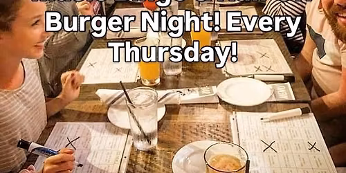 Thursdays Half Off Burgers & Music Bingo