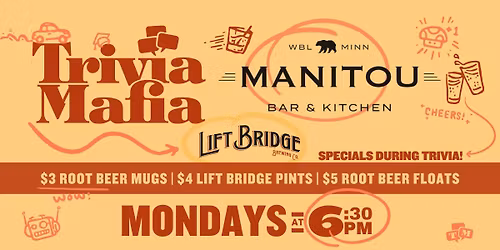 Trivia with Trivia Mafia & Liftbridge Brewing