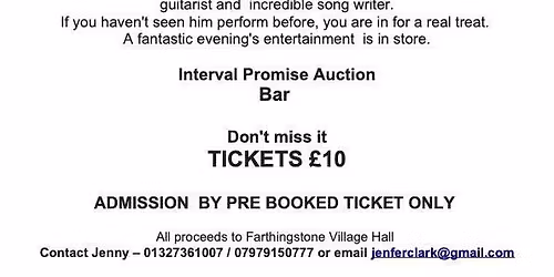 Harry Pane music evening 