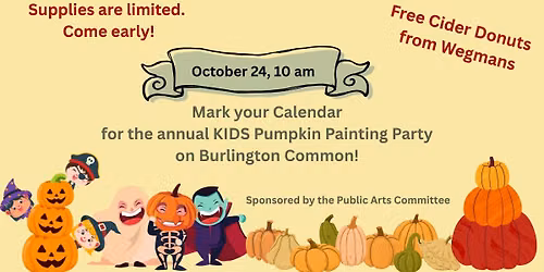 Annual Pumpkin Painting Party