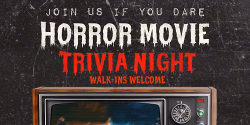 Horror Movie Trivia Night