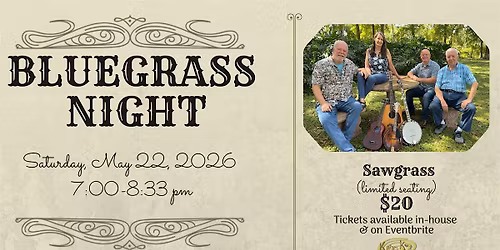 Copy of Bluegrass Night with Sawgrass