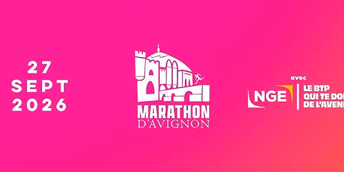 Marathon d'Avignon avec NGE