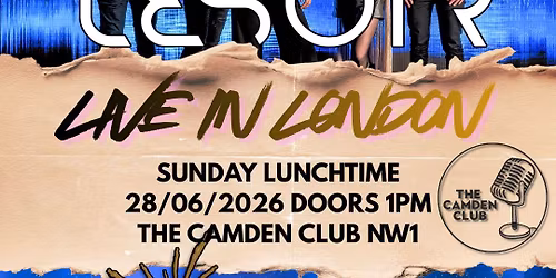 LESOIR and STORM DEVA - SUNDAY LUNCH LIVE IN LONDON