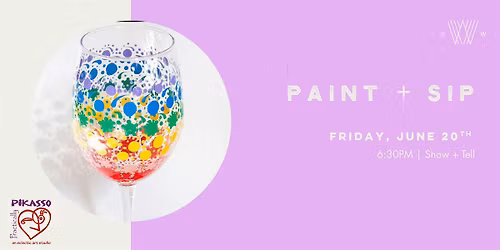 Pride Edition Paint + Sip with Practically Pikasso