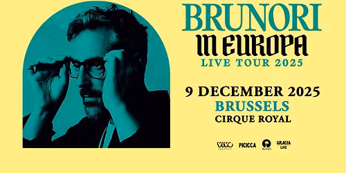 Brunori Sas In Europa \u2022 Live Tour 2025 \u2022 Cirque Royal Brussels