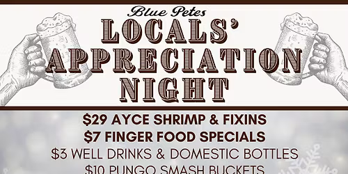 Locals Appreciation Night