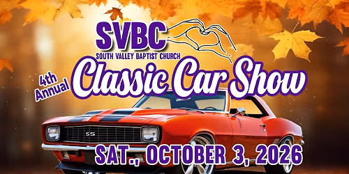 SVBC 4th Annual Classic Car Show