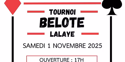 Tournoi Belote